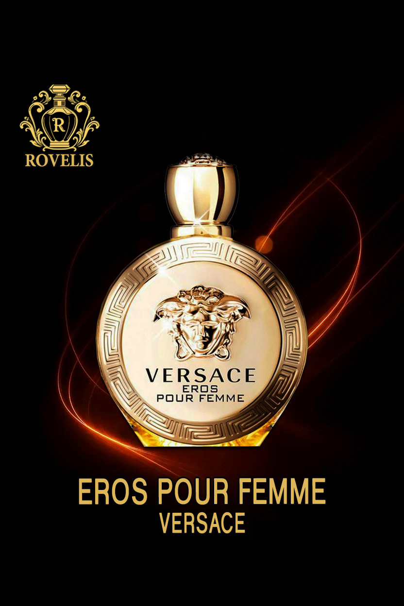 عطر اسانس گرمی ورساچه اروس زنانه طلایی / Versace Eros Pour Femme EDP